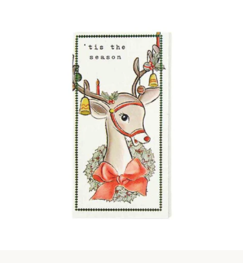 Guest Napkin Reindeer