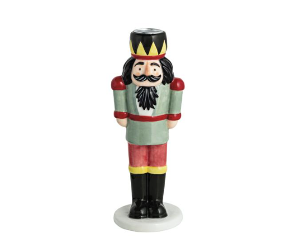 Nutcracker Taper Holder Blue M