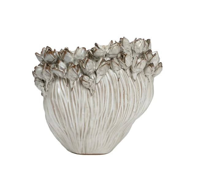 Arlen Natural Short Vase