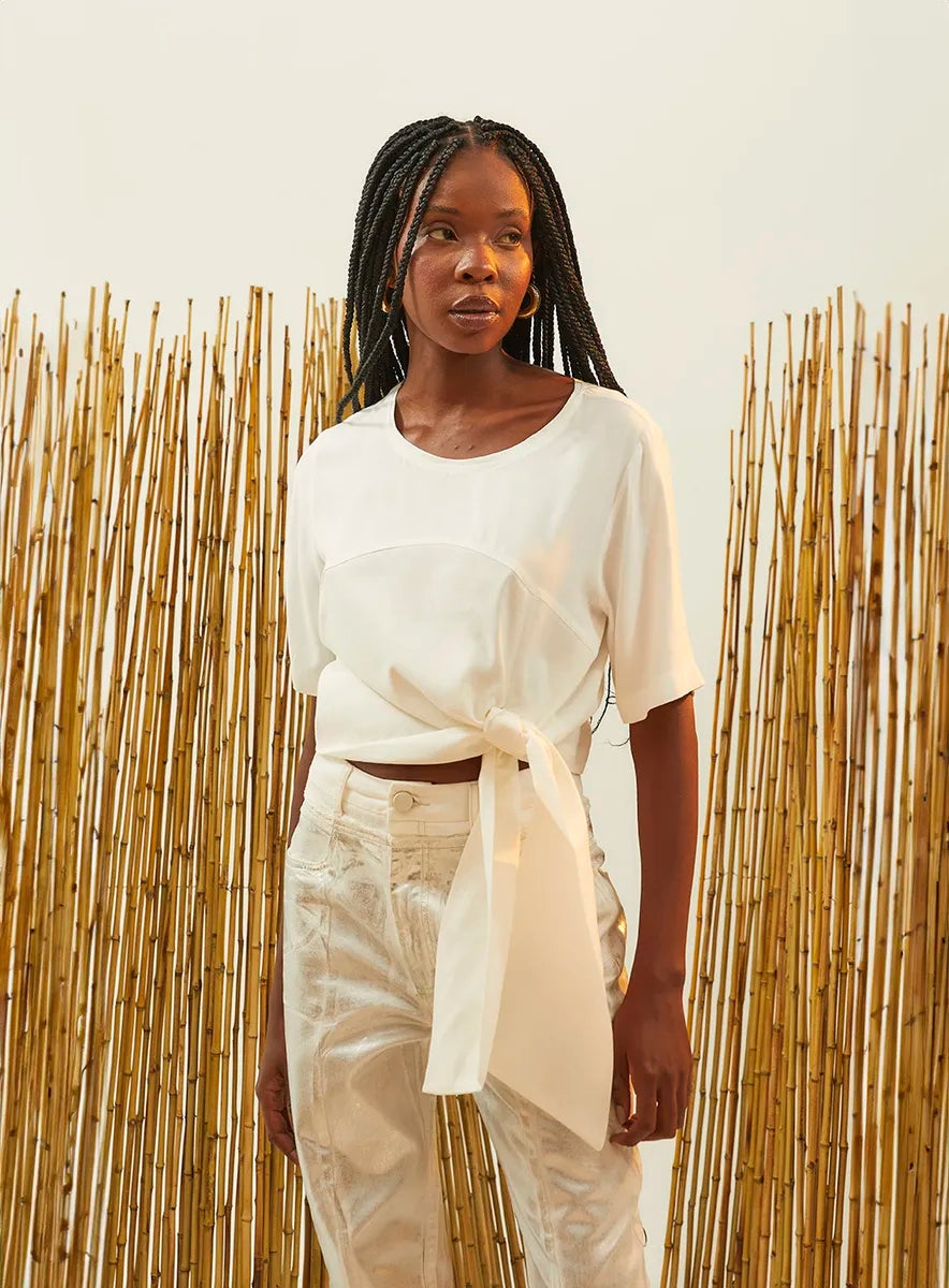 Maika Top Off White XL