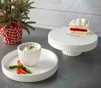 Reversible Pedestal Chip N Dip