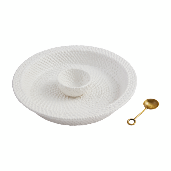 Woven Ceramic Chip And Dip