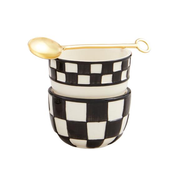 Checkered Tidbit Set