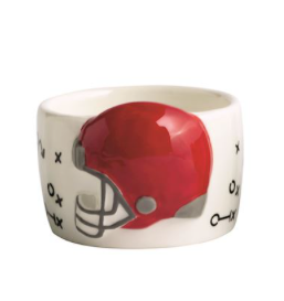 Football Tidbit Bowl Helmet