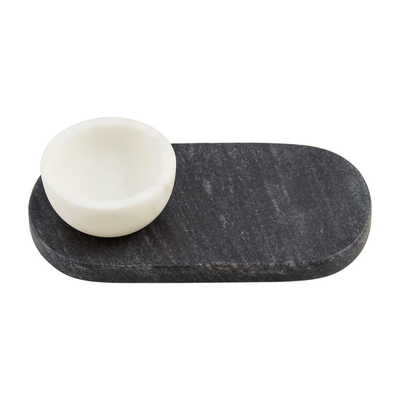 White Marble Dip Tray