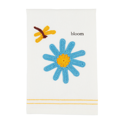 Bloom Crochet Towel