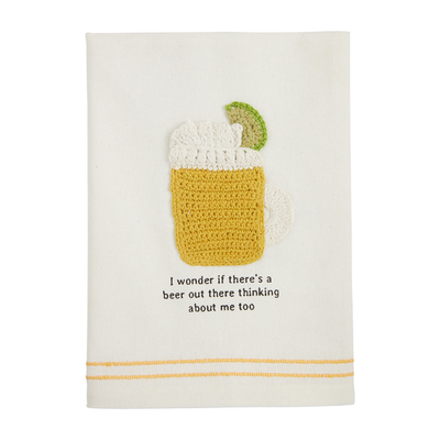Fiesta Crochet Towel