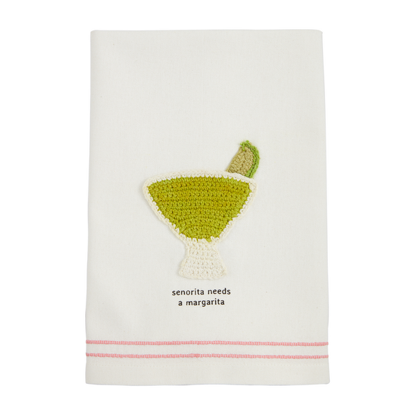 Fiesta Crochet Towel