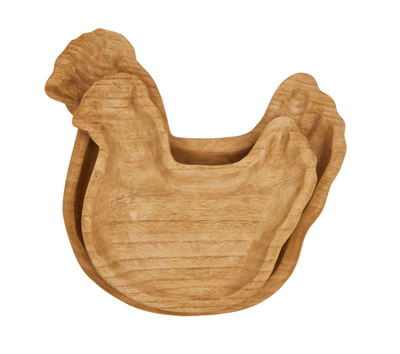 Paulownia Wood Chicken Tray