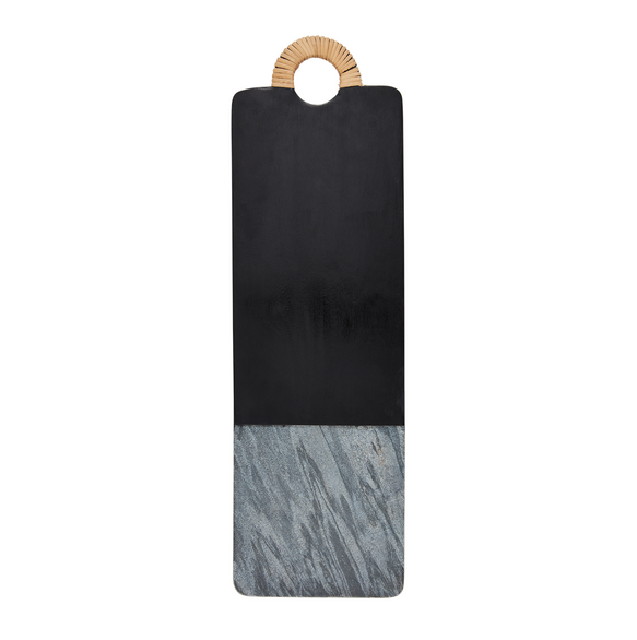 Black Wood Marble Board