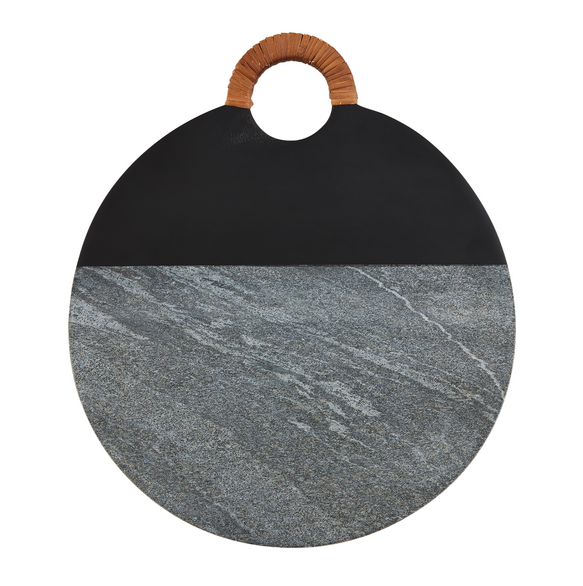 Black Wood Marble Board