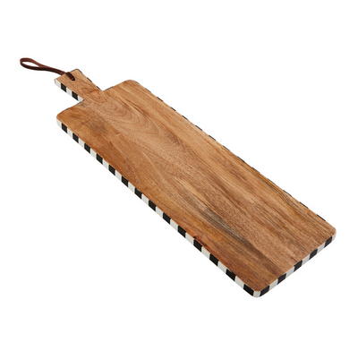 Bistro Checked Edge Board