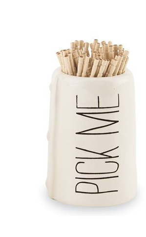 Bistro Toothpick Holder Pick Me