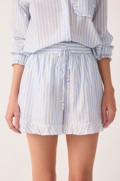 Silvia Short Stripe Blue