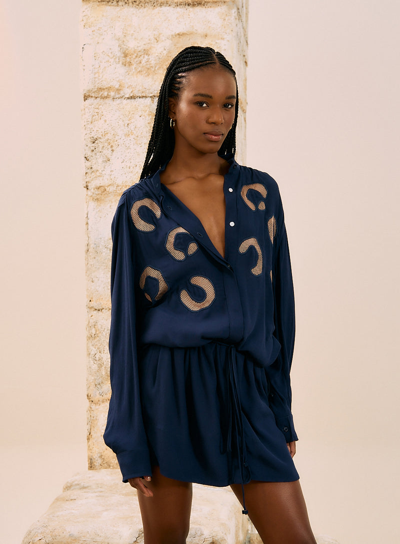 Ceyda Dress Blue