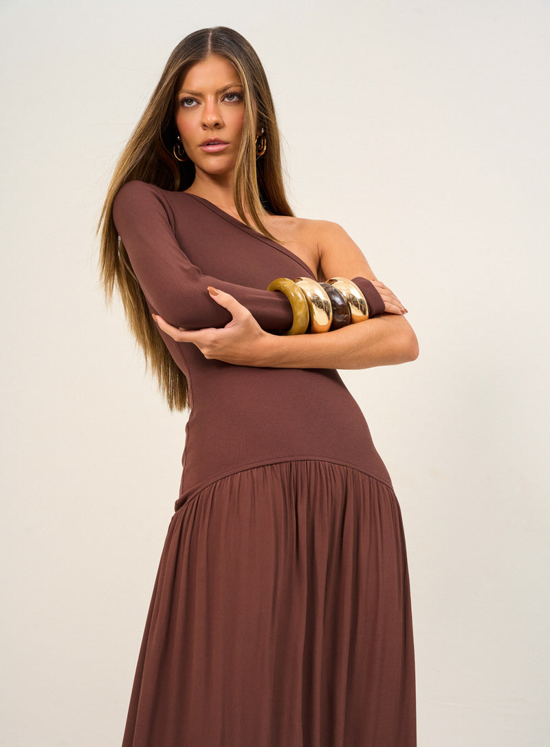 Alara Dress Brown