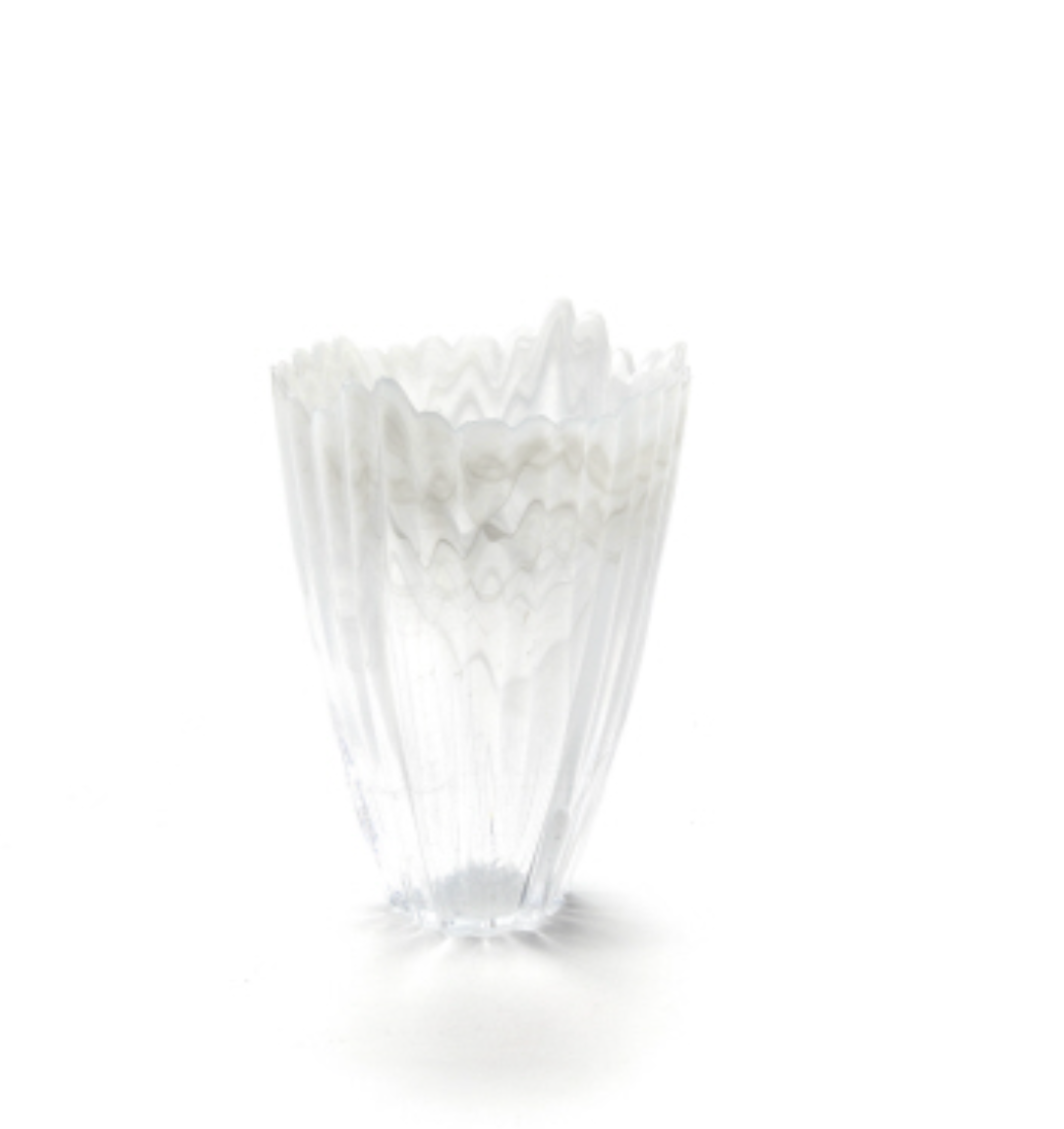 Alabaster White Vase M
