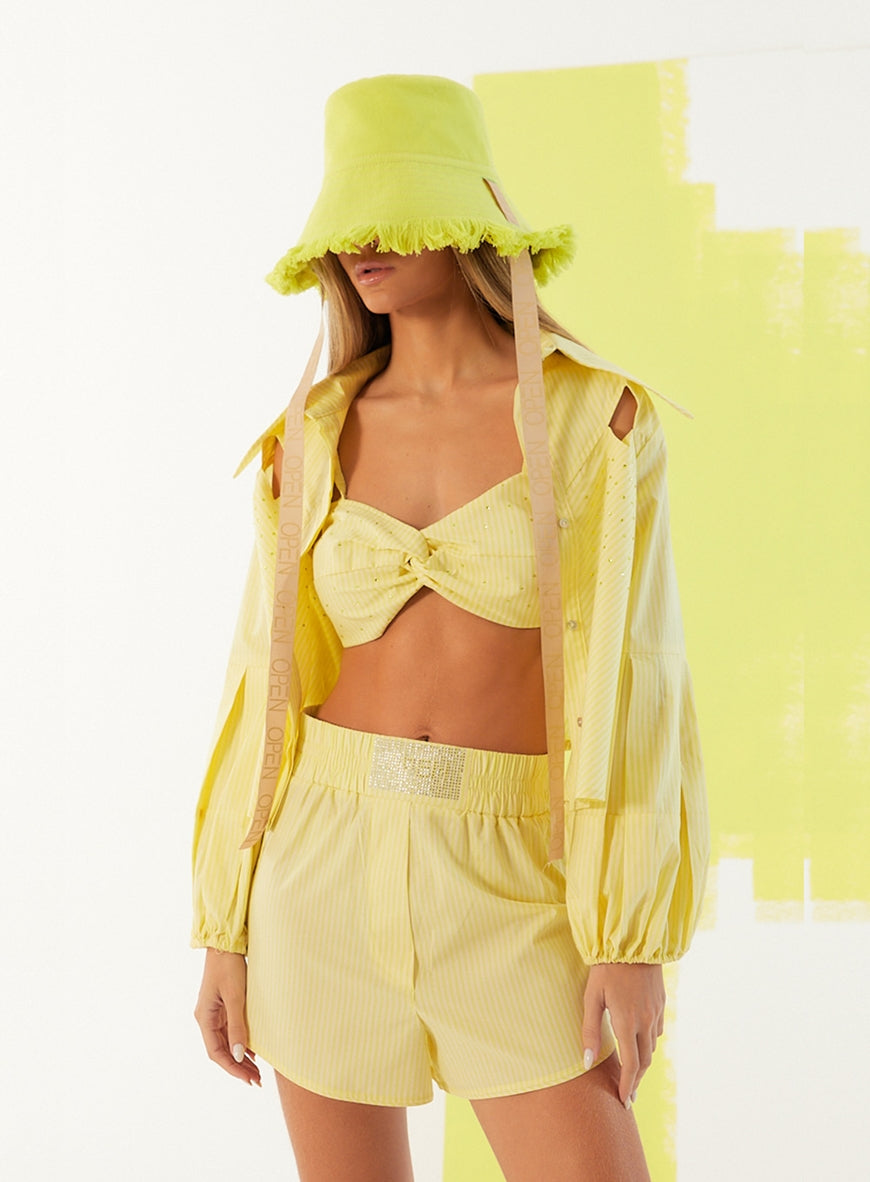 Jalid Top Yellow