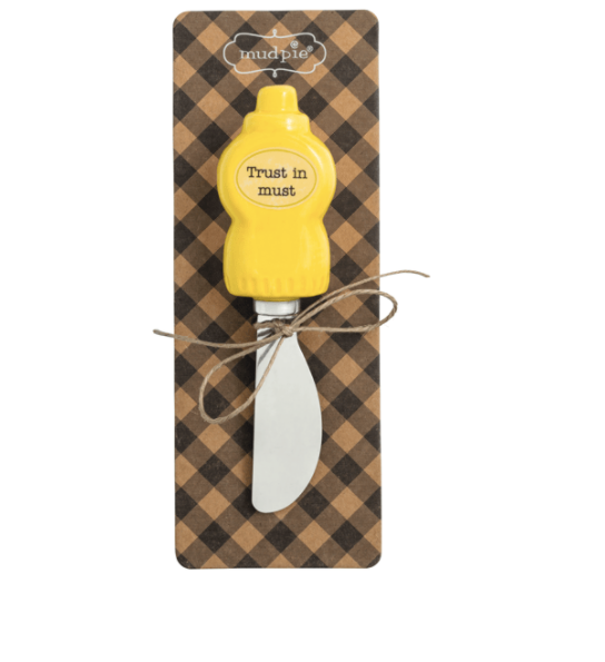 Mustard Ceramic Spreader