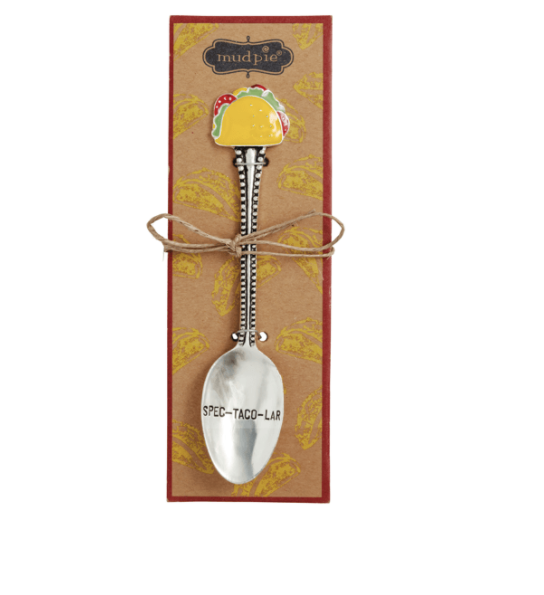 Taco Enamel Salsa Spoon