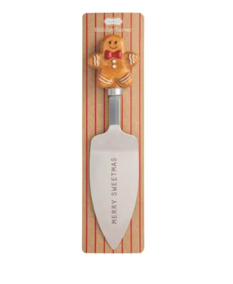 Gingerbread Cookie Cake Server