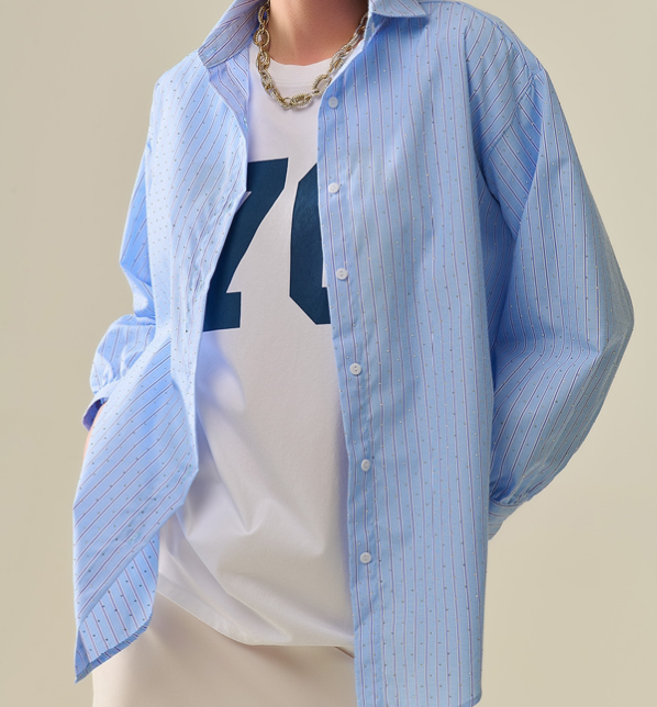 Esther Shirt Sky Blue