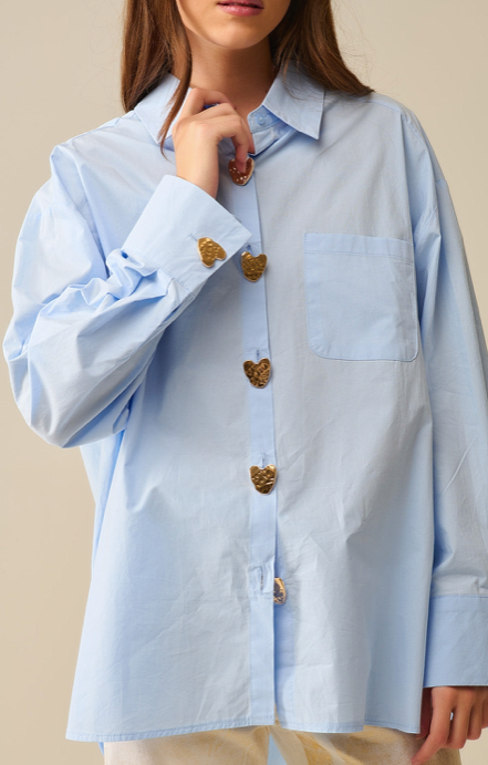 luisaiz Shirt Sky Blue