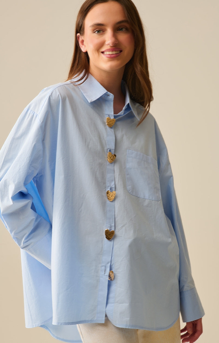 luisaiz Shirt Sky Blue