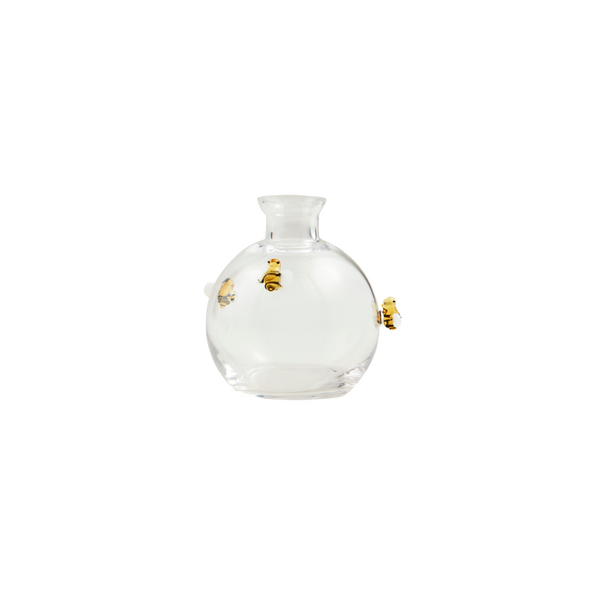 Glass Bee Vase
