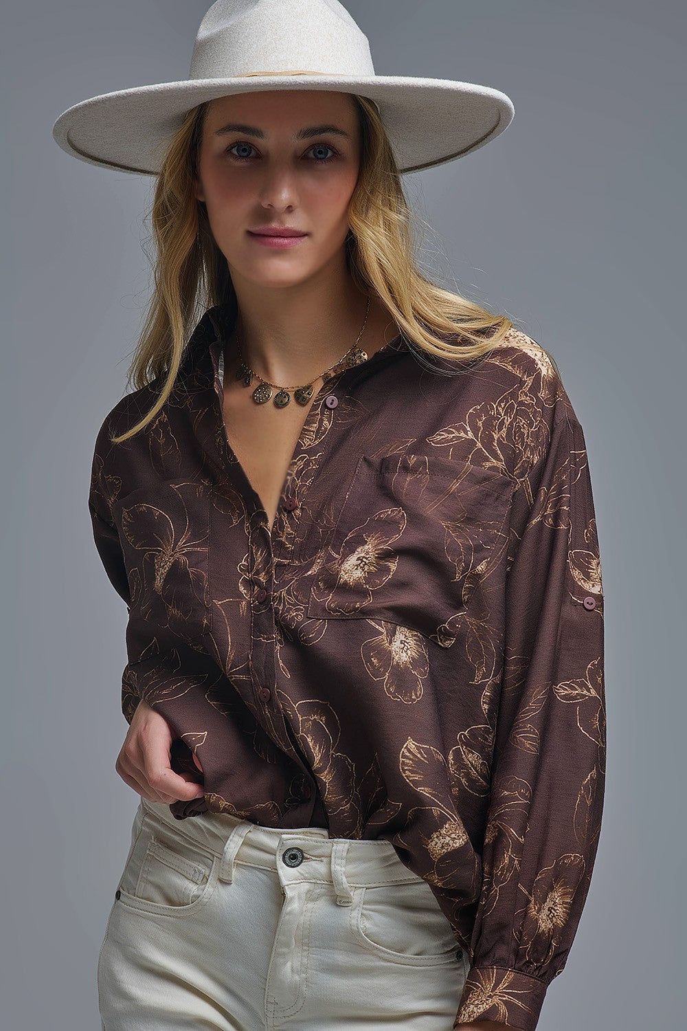 Yina Shirt Brown