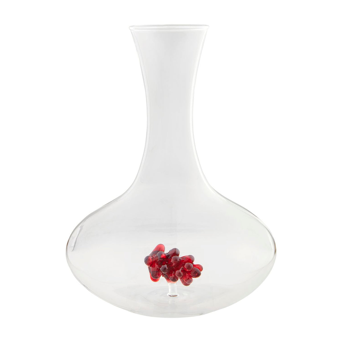 Glass Grape Wine Decanter