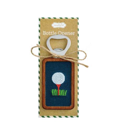 Golf Ball And Tee Bottle Opener