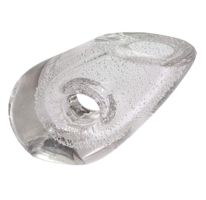 Daphne Sculptural Vase Clear