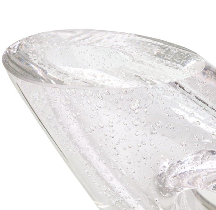 Daphne Sculptural Vase Clear