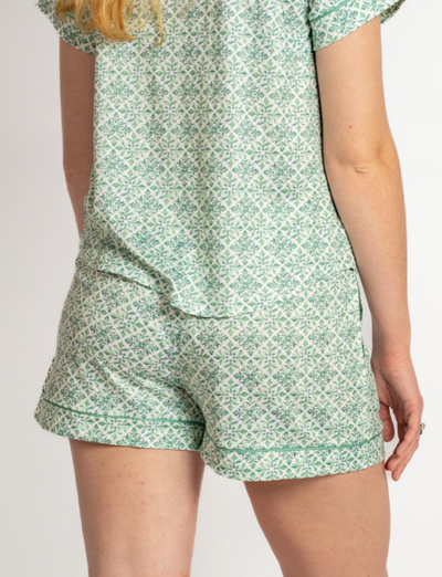 Carmen Short Emerald White