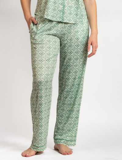 Carmen Pant Emerald White