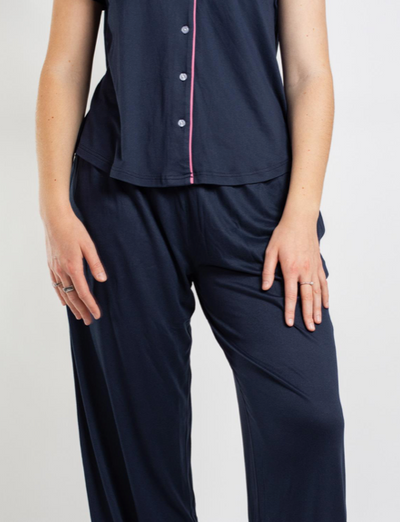 Elizabeth Pant Navy Pink