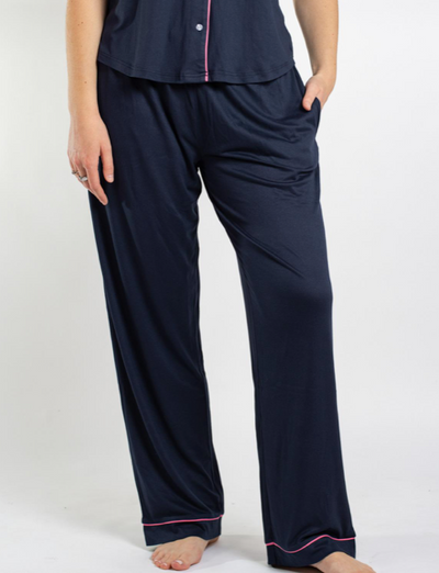 Elizabeth Pant Navy Pink