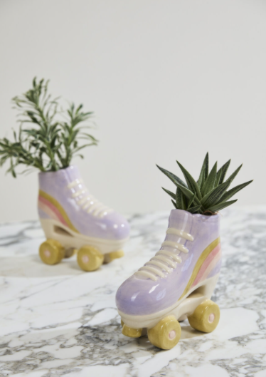 Rollerskate Planter