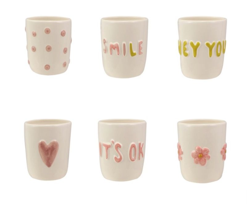 Stoneware 3D Bubble Cup