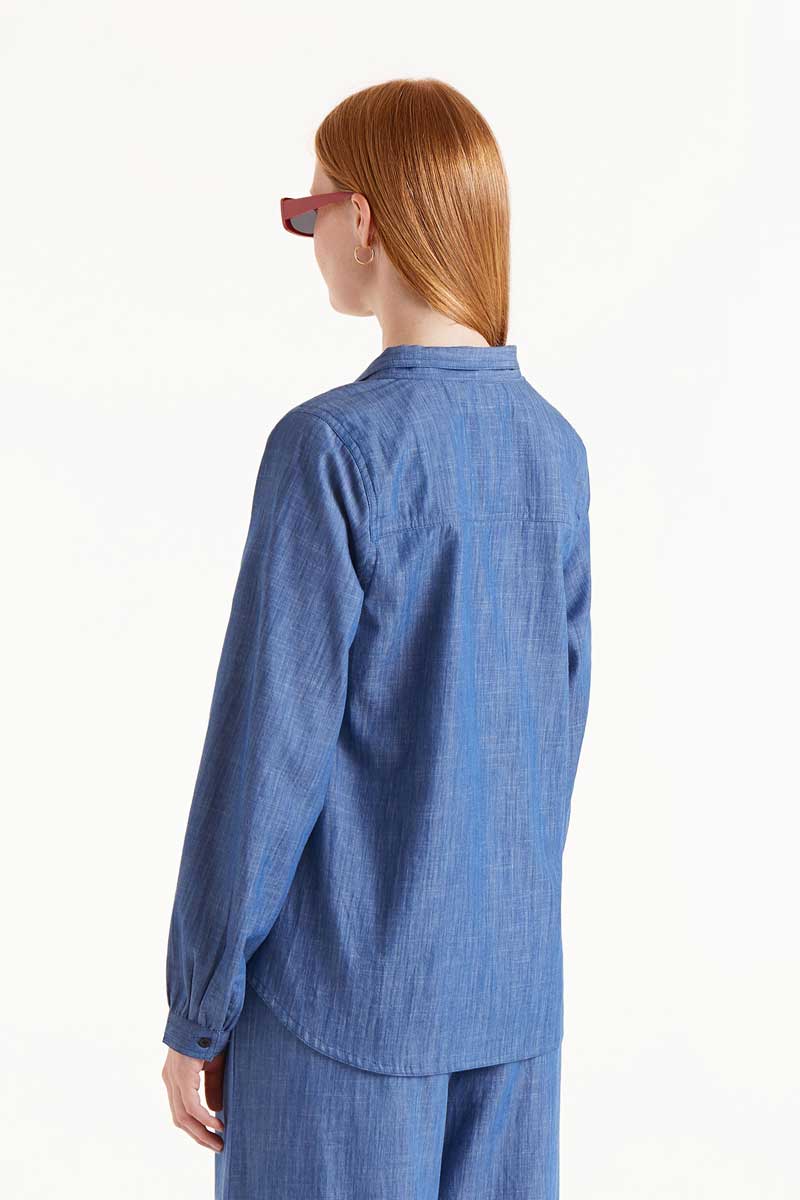 Efia Shirt Blue