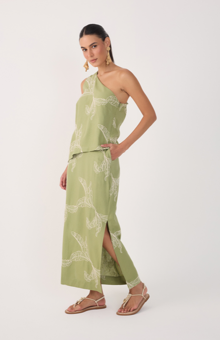 Eloisa Skirt Green
