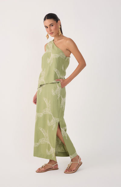 Eloisa Skirt Green