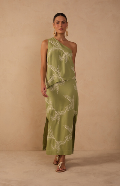 Eloisa Skirt Green