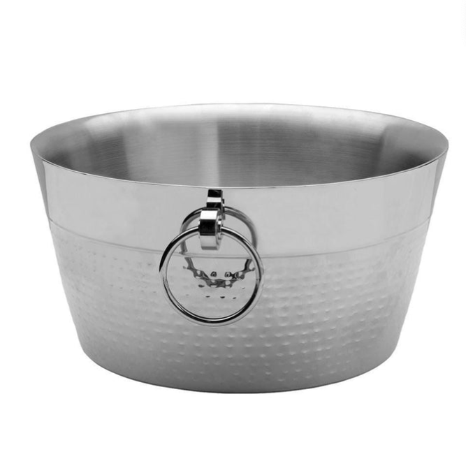 Hammered Polihed Beverage tub