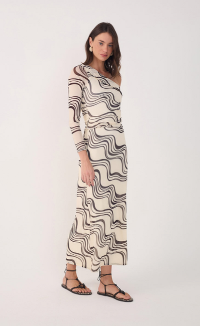 Fluir Print Tulle Skirt