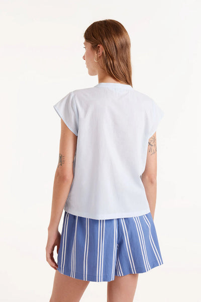 Mao Shirt Light Blue