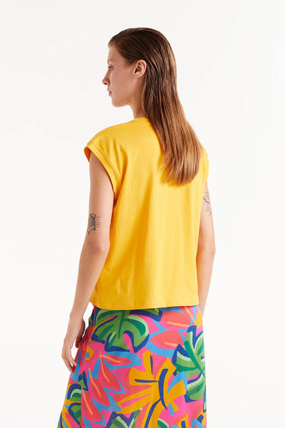 Cadaqui Top Yellow