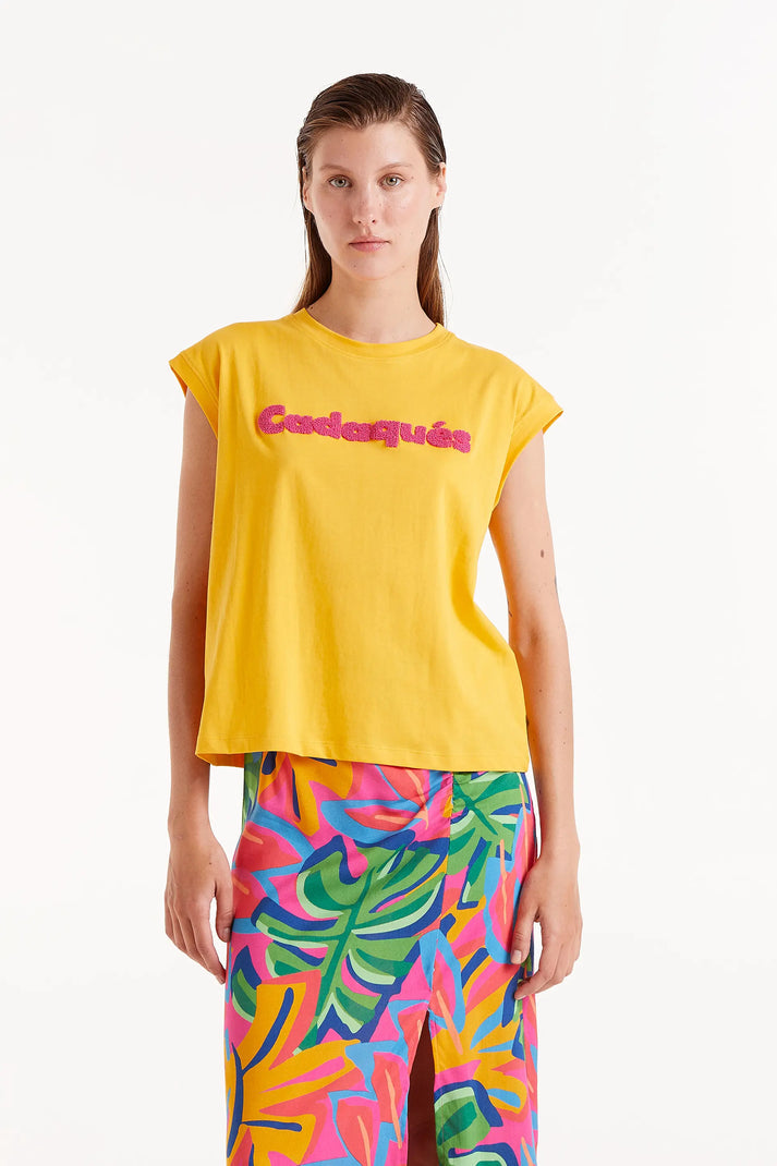 Cadaqui Top Yellow
