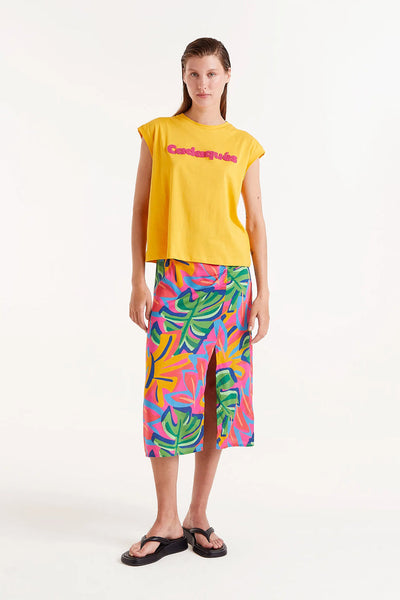 Cadaqui Top Yellow